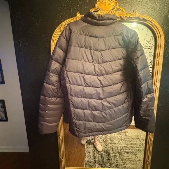 Columbia Black Jacket with Metallic Gold Interior Men
